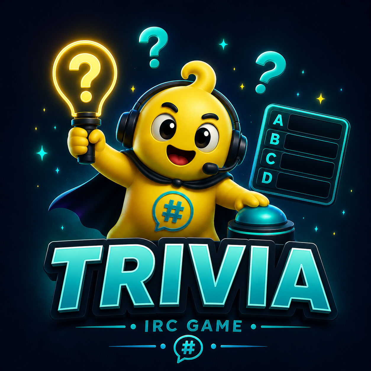 Morphling representing the Trivia IRC game room
