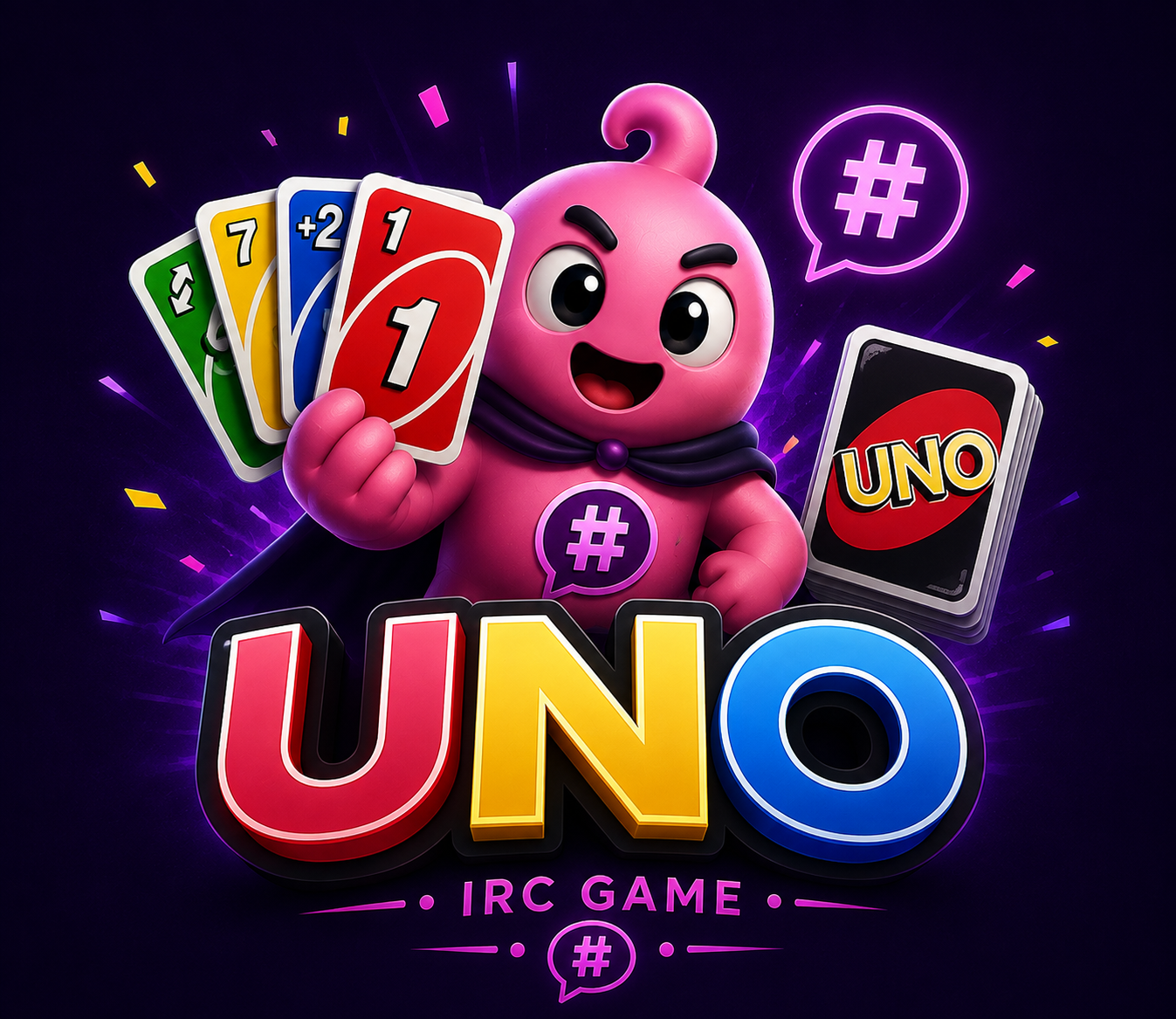 Morphling representing the UNO IRC game room